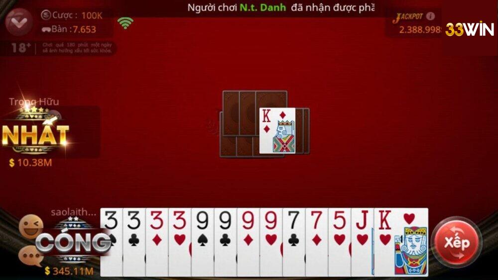 Cách đánh Tiến lên miền Nam