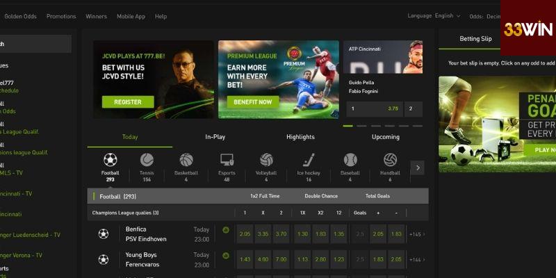 Giao diện bắt mắt 